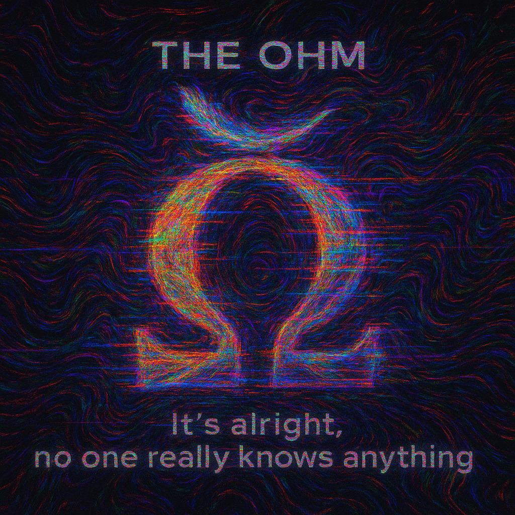 Cover image for The Ohm - It's alright, no one really knows anything